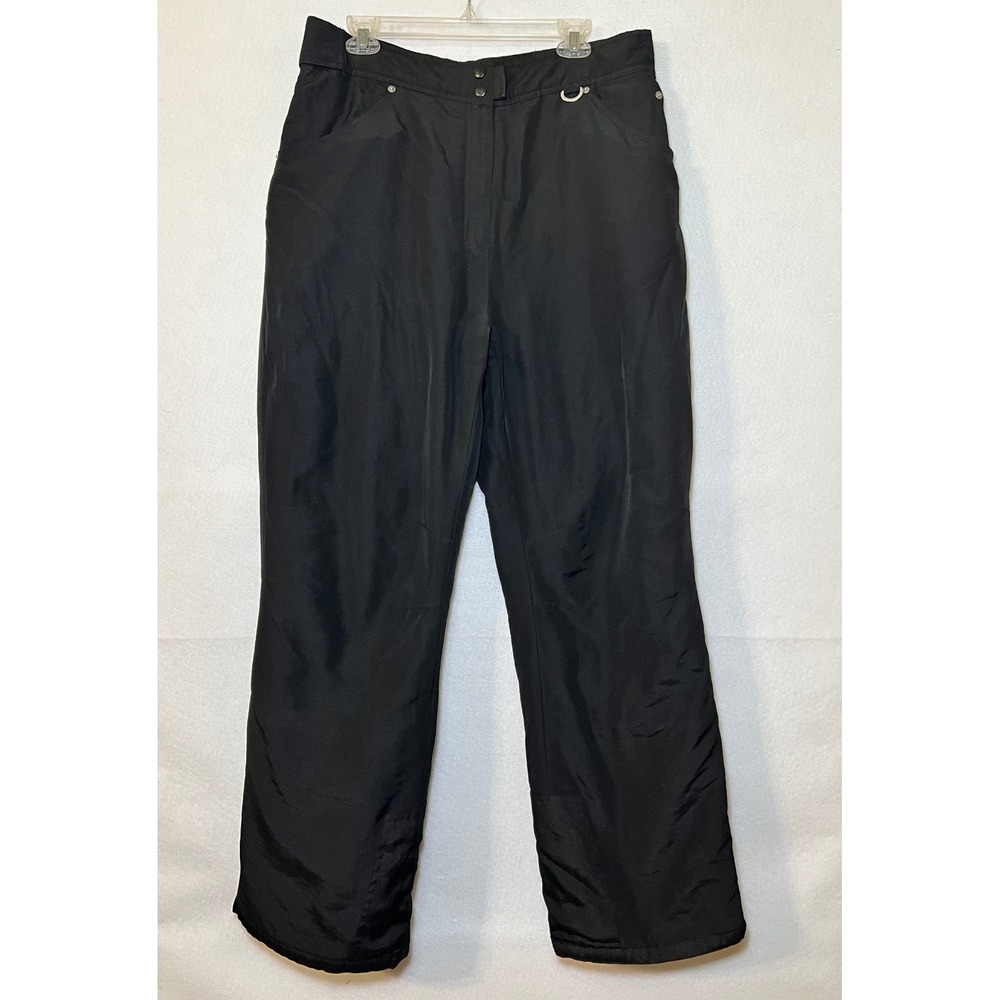 Slalom Black Insulated Ski Snowboard Adjustable Pants Gorpcore Outdoors Women XL